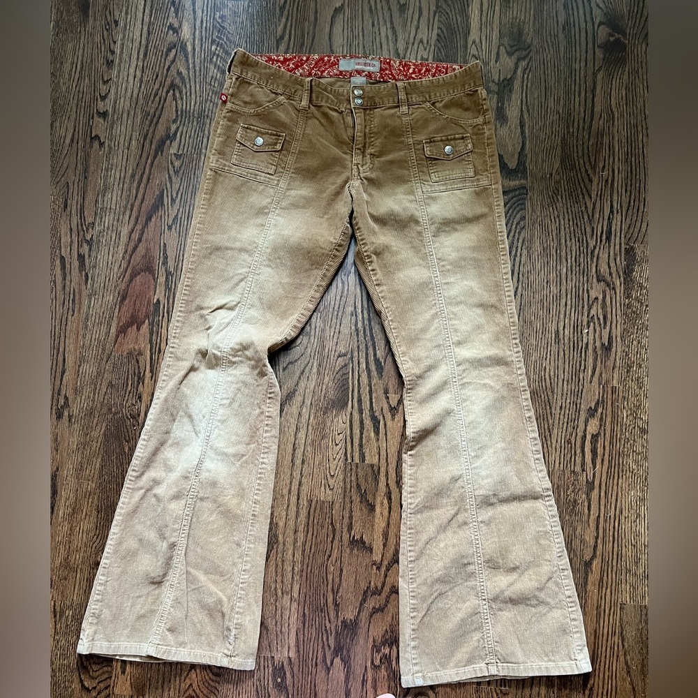 Hollister Camel-colored Corduroy Pants size 10